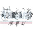 Compresseur, climatisation NISSENS 89362 - Visuel 1