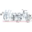Compresseur, climatisation NISSENS 89386 - Visuel 1
