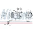 Compresseur, climatisation NISSENS 89394 - Visuel 1