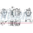 Compresseur, climatisation NISSENS 89412 - Visuel 1