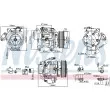 Compresseur, climatisation NISSENS 89433 - Visuel 1