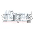 Compresseur, climatisation NISSENS 89435 - Visuel 1