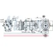 Compresseur, climatisation NISSENS 89452 - Visuel 1