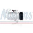 Compresseur, climatisation NISSENS 89608 - Visuel 2
