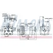 Compresseur, climatisation NISSENS 89611 - Visuel 1