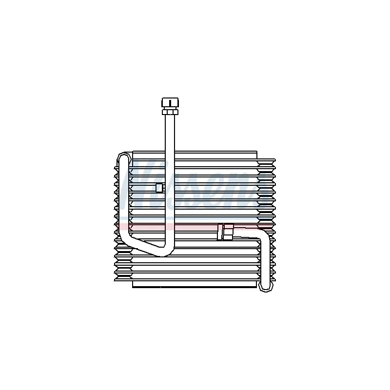Evaporateur climatisation NISSENS 92046