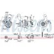 Turbocompresseur, suralimentation NISSENS 93020 - Visuel 1