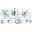 Turbocompresseur, suralimentation NISSENS 93039 - Visuel 1