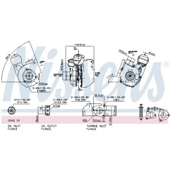 Turbocompresseur, suralimentation NISSENS