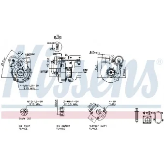 Turbocompresseur, suralimentation NISSENS