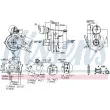 Turbocompresseur, suralimentation NISSENS 93073 - Visuel 1
