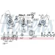 Turbocompresseur, suralimentation NISSENS 93082 - Visuel 1