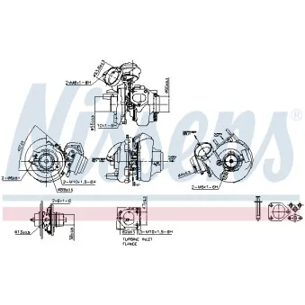 Turbocompresseur, suralimentation NISSENS