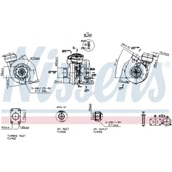 Turbocompresseur, suralimentation NISSENS