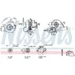Turbocompresseur, suralimentation NISSENS 93215 - Visuel 1