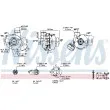 Turbocompresseur, suralimentation NISSENS 93245 - Visuel 1