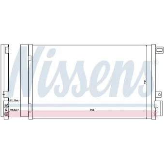 Condenseur, climatisation NISSENS 940024