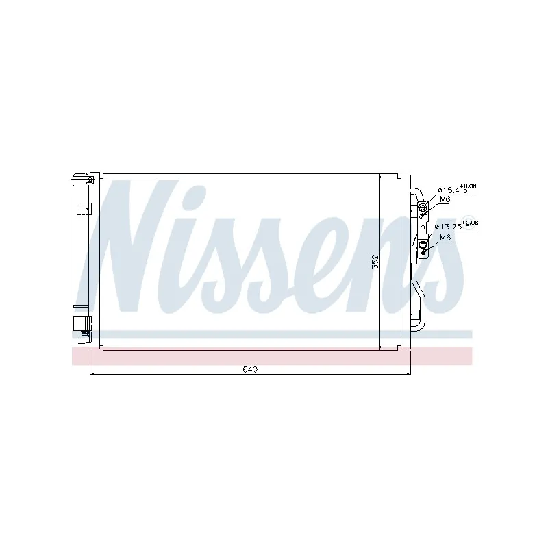 Condenseur, climatisation NISSENS 940236