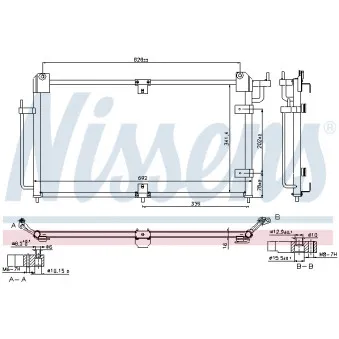 Condenseur, climatisation NISSENS 940290