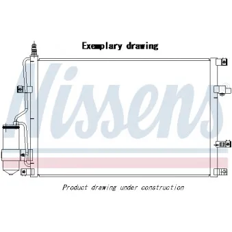 Condenseur, climatisation NISSENS 940646