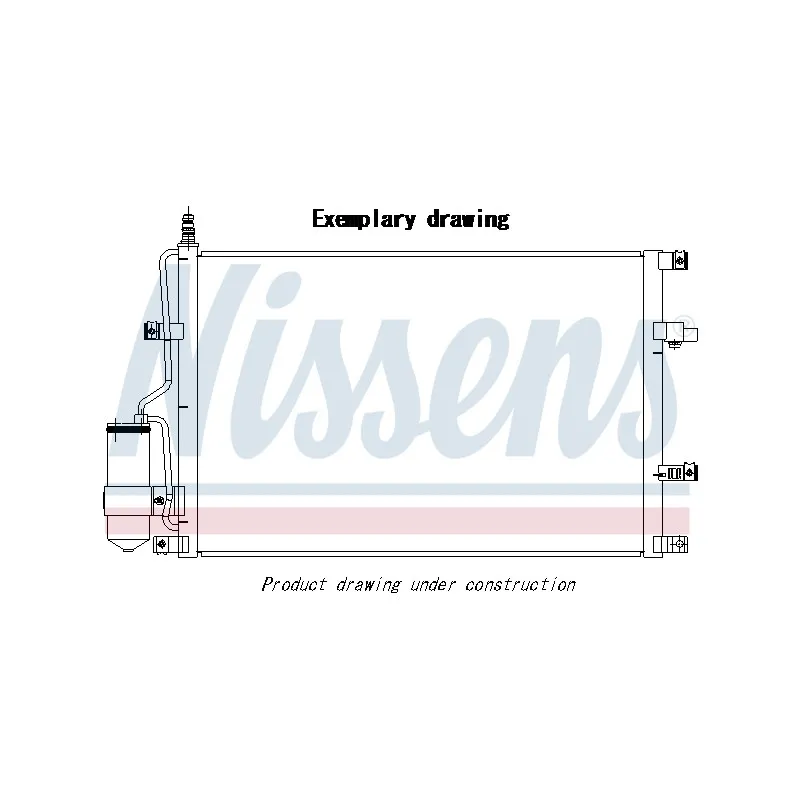 Condenseur, climatisation NISSENS 940646