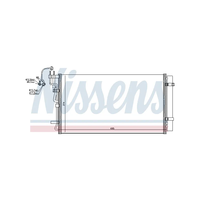 Condenseur, climatisation NISSENS 940718