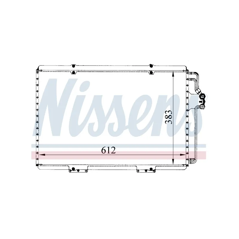 Condenseur, climatisation NISSENS 94133