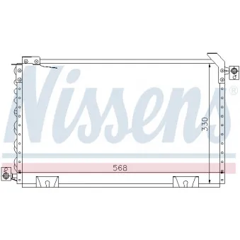 Condenseur, climatisation NISSENS 94181