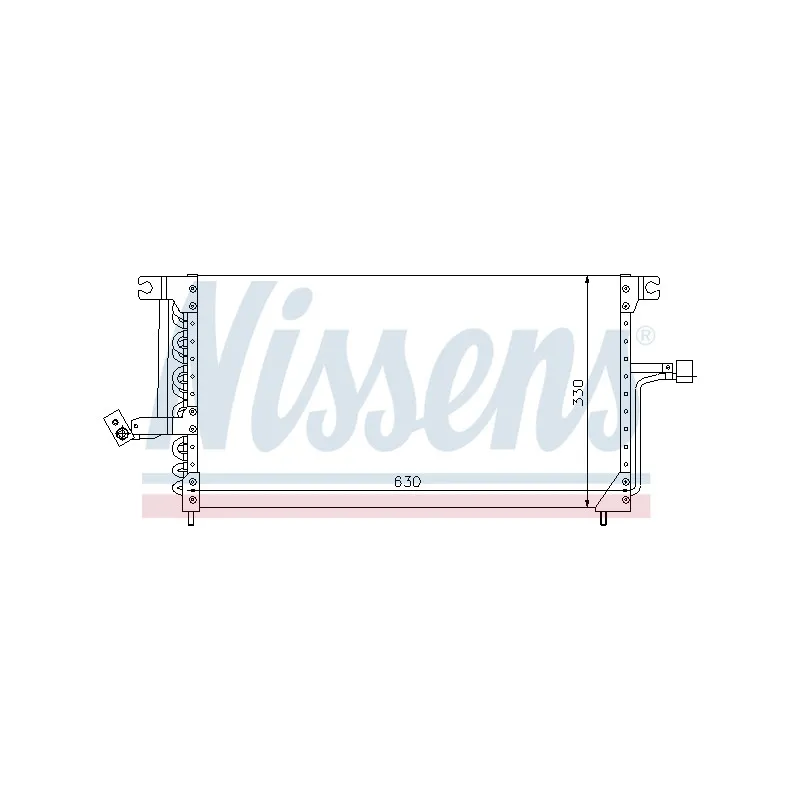 Condenseur, climatisation NISSENS 94183