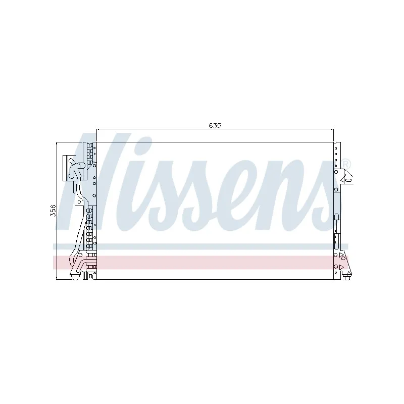 Condenseur, climatisation NISSENS 94265