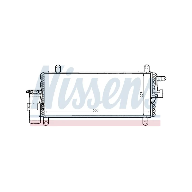 Condenseur, climatisation NISSENS 94280