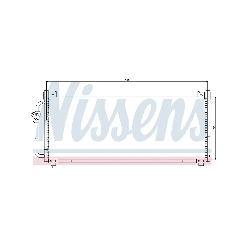 Condenseur, climatisation NISSENS 94364