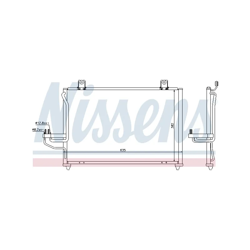 Condenseur, climatisation NISSENS 94422