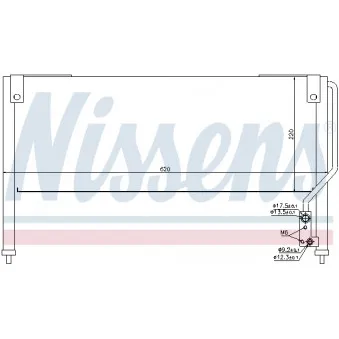 Condenseur, climatisation NISSENS 94818