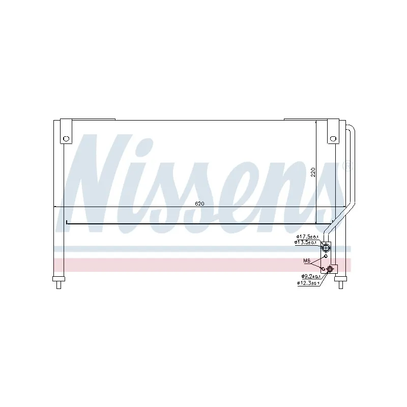 Condenseur, climatisation NISSENS 94818
