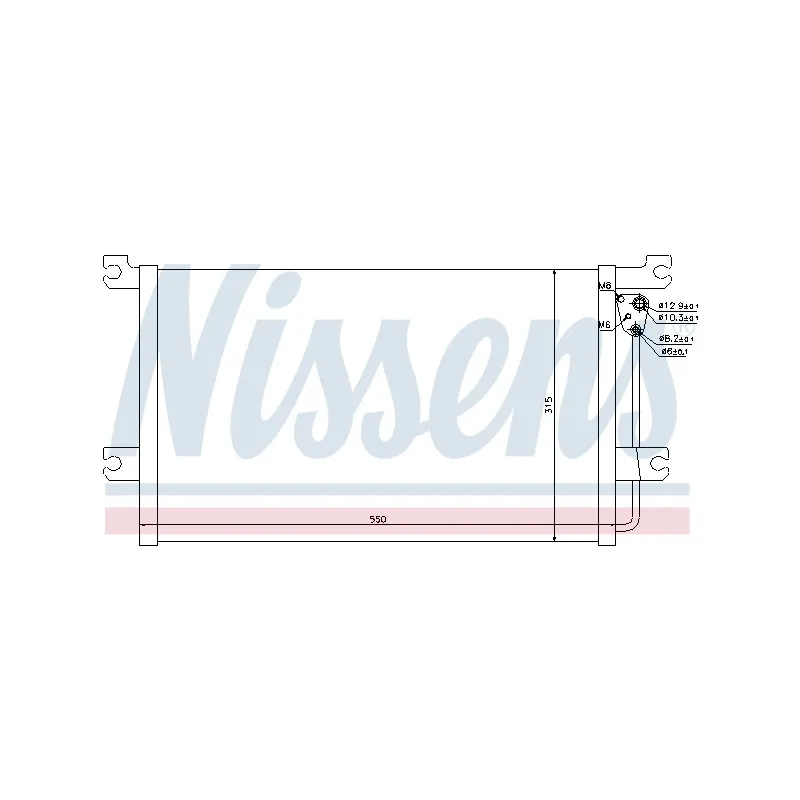 Condenseur, climatisation NISSENS 94900