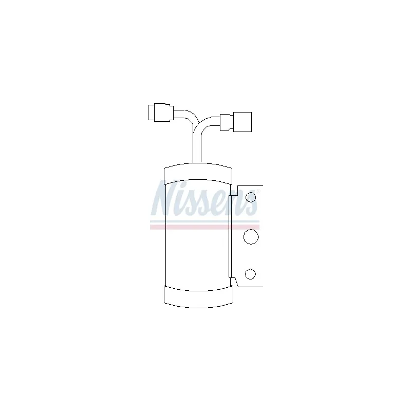 Filtre déshydratant, climatisation NISSENS 95075