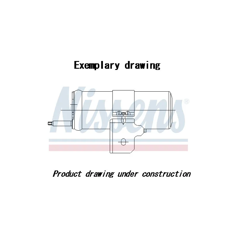 Filtre déshydratant, climatisation NISSENS 95156