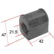 Suspension, stabilisateur CORTECO 21652442 - Visuel 2