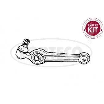 Triangle ou bras de suspension (train avant) CORTECO 49395393