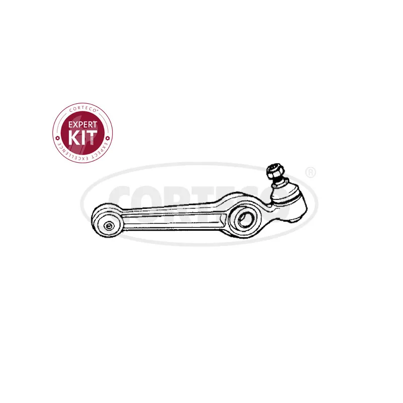 Triangle ou bras de suspension (train avant) CORTECO 49395394