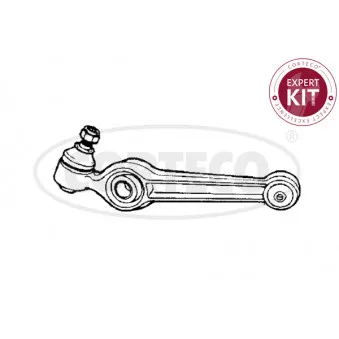Triangle ou bras de suspension (train avant) CORTECO 49395400
