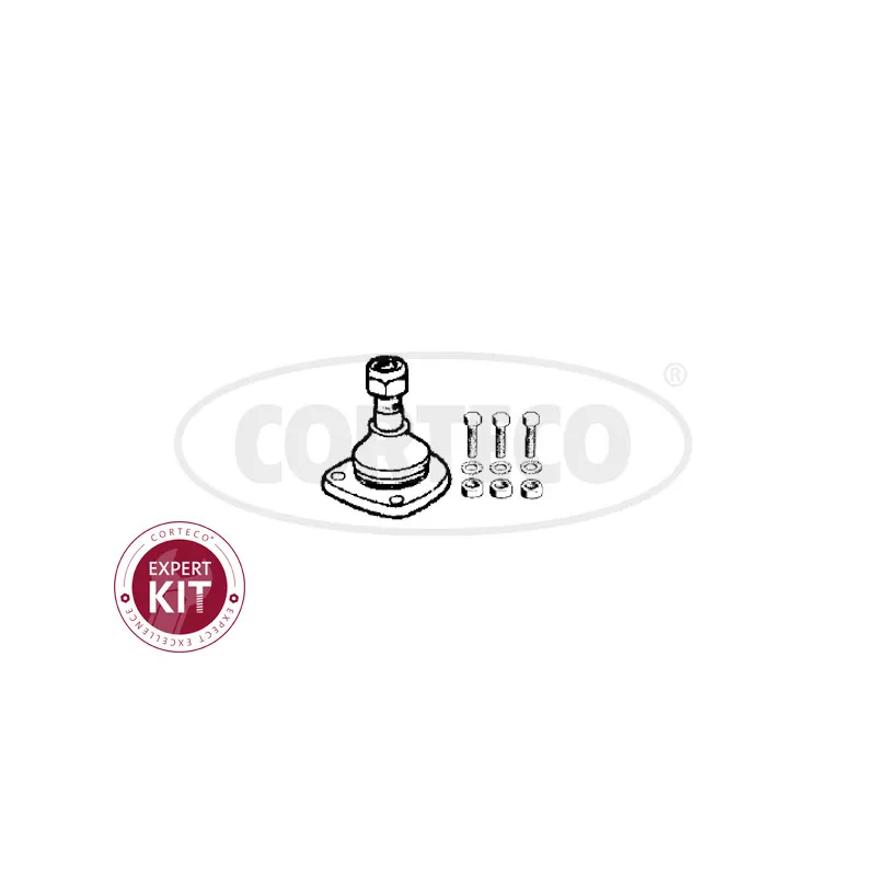 Rotule de suspension CORTECO 49395642