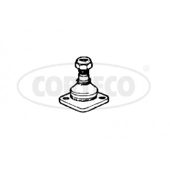 Rotule de suspension CORTECO 49395678