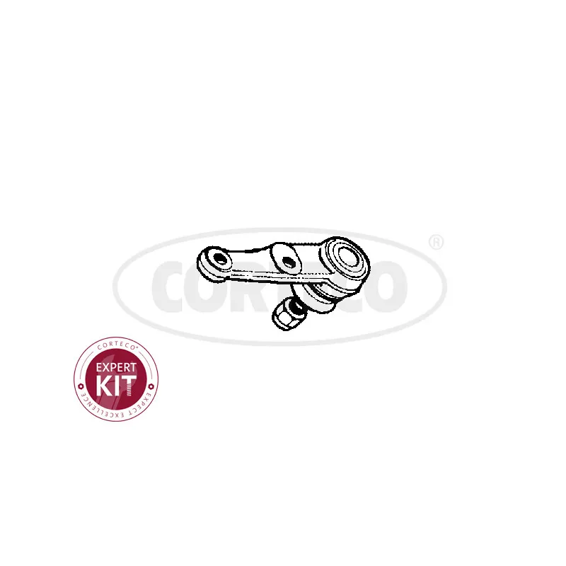 Rotule de suspension avant gauche CORTECO 49395990