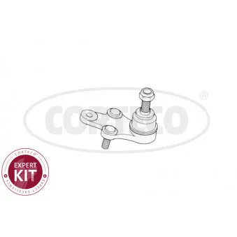 Rotule de suspension avant gauche CORTECO 49395999