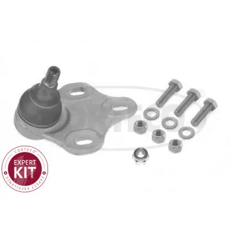 Rotule de suspension avant gauche CORTECO 49396001