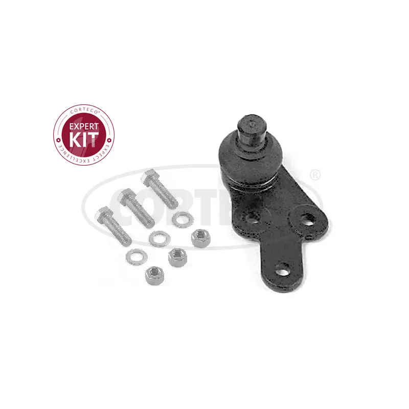 Rotule de suspension avant droit CORTECO 49396004