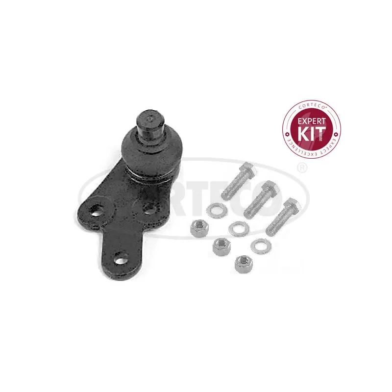Rotule de suspension avant gauche CORTECO 49396005