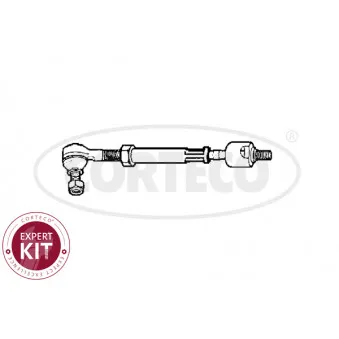 Barre de connexion avant CORTECO 49396041